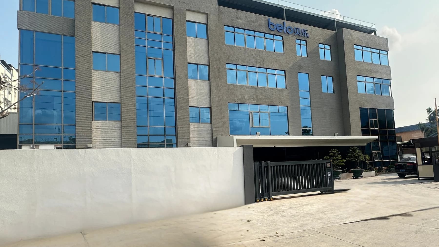 BELO factory exterior